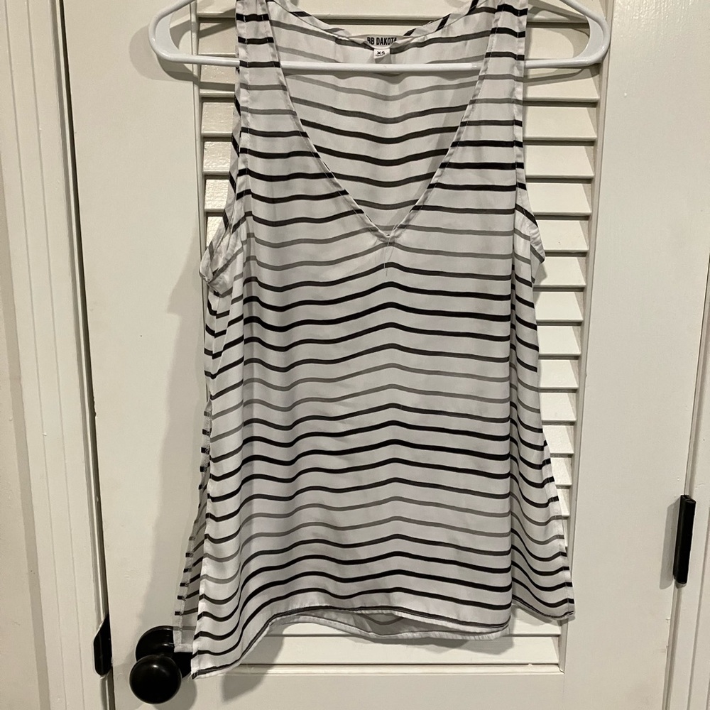 BB Dakota Striped Tank Women’s X Small